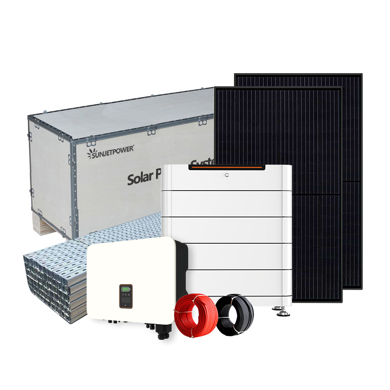 Гибридная солнечная энергетическая система высокого напряжения 3-12 кВт