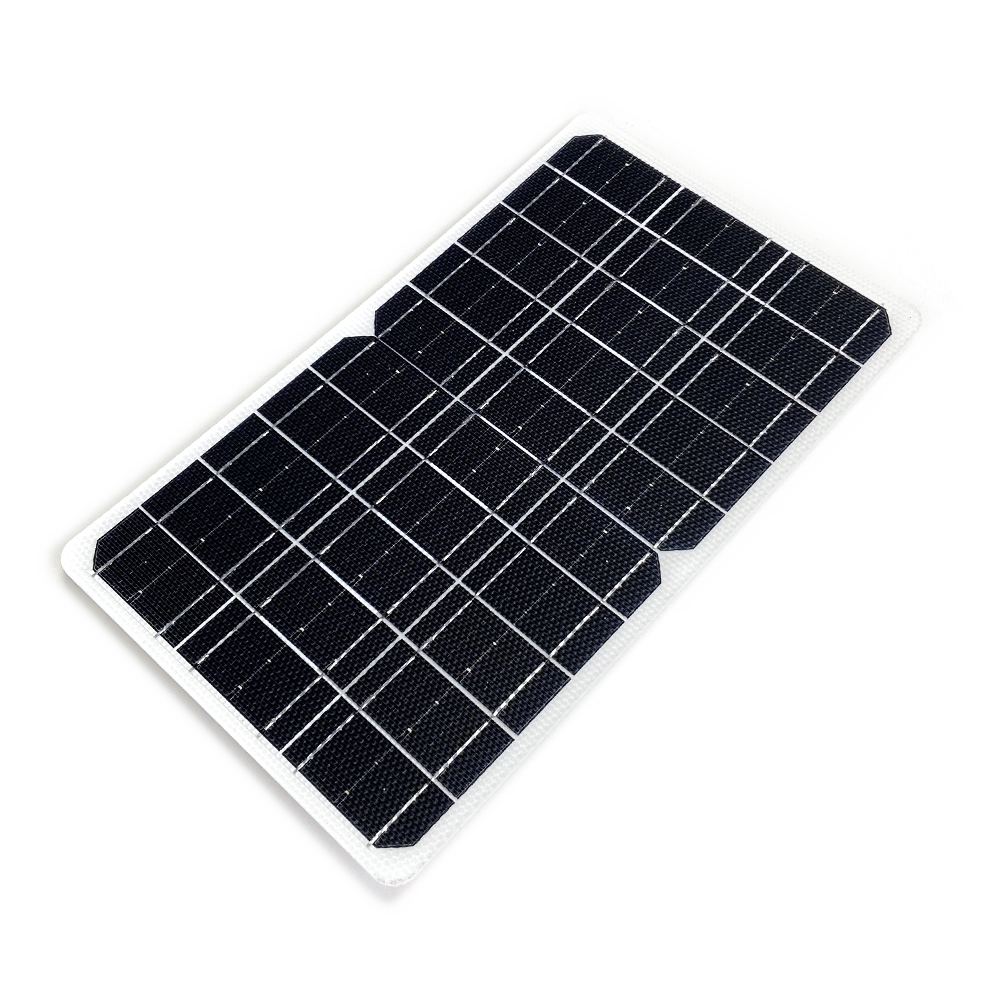 Самая продаваемая 21% высокоэффективная 10 Вт ETFE гибкая моно панель солнечных батарей Полуэлементные панели Солнечная система 
