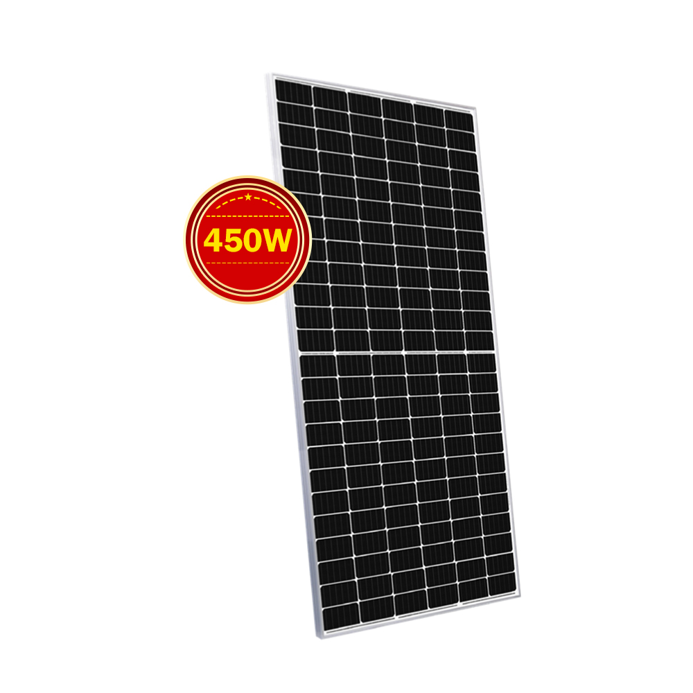 Горячее надувательство 435W 440W 450W 465W Полуэлементный фотоэлектрический модуль Mono Солнечная панель 